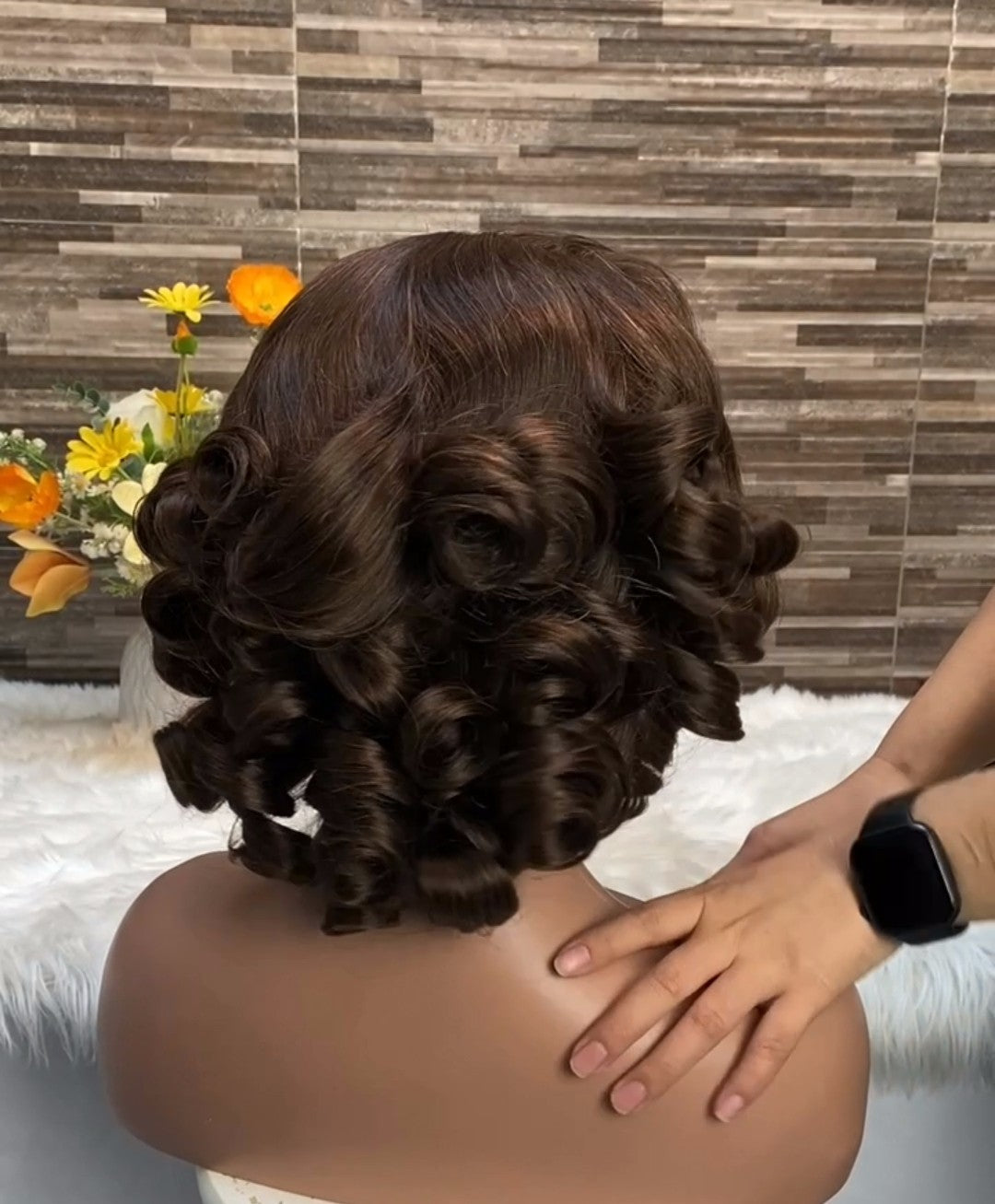 5x5 Transparent Lace SDD Bouncy Hair